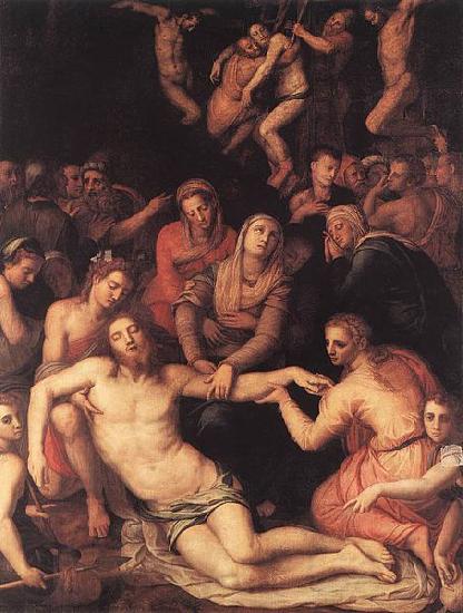 Angelo Bronzino The Deposition Spain oil painting art